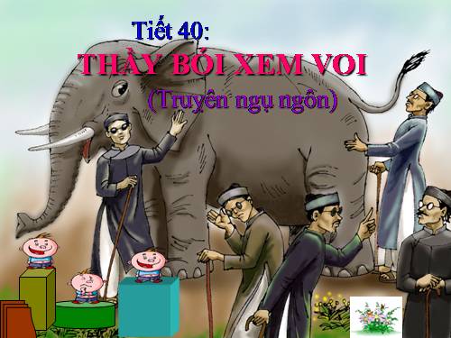 Bài 10. Thầy bói xem voi