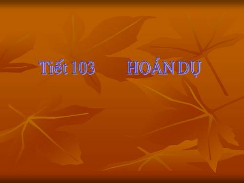 Bài 24. Hoán dụ
