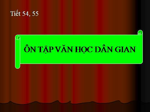 Bài 13. Ôn tập truyện dân gian