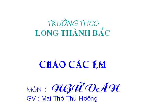 Bài 30. Bức thư của thủ lĩnh da đỏ