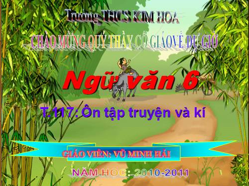 Bài 28. Ôn tập truyện và kí