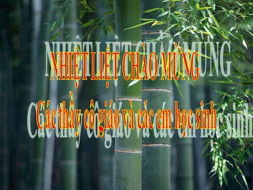 Bài 26. Cây tre Việt Nam