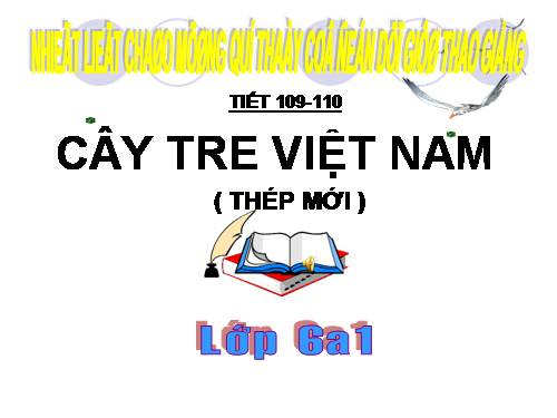 Bài 26. Cây tre Việt Nam