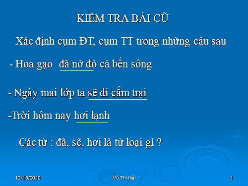 Bài 18. Phó từ