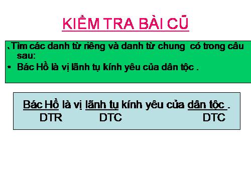 Bài 11. Cụm danh từ