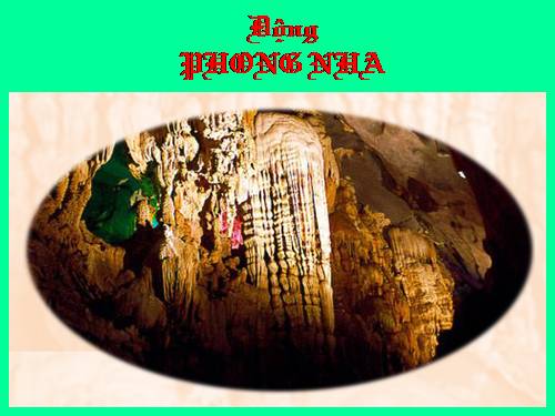 Hình ảnh động Phong Nha