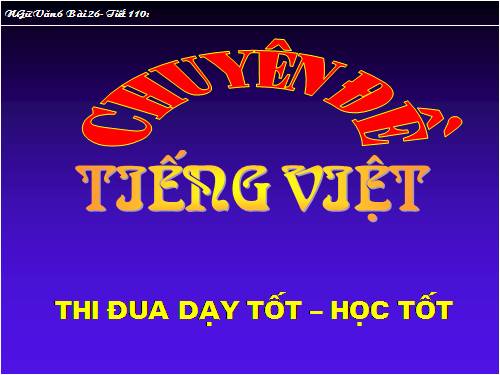 Bài 26. Câu trần thuật đơn