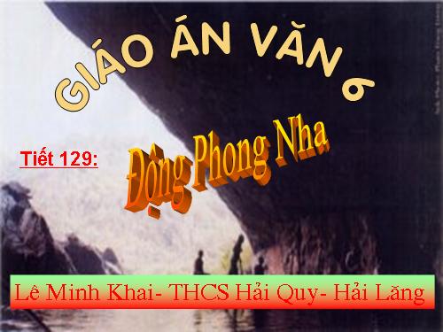 Bài 31. Động Phong Nha