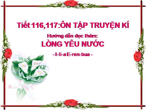 Bài 28. Ôn tập truyện và kí