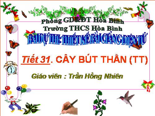 Bài 8. Cây bút thần