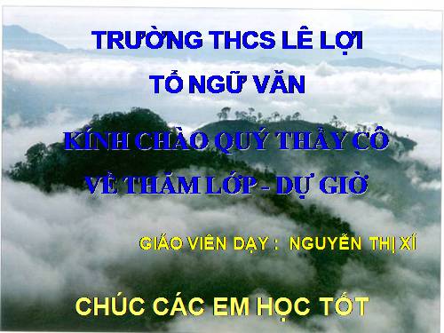 Bài 26. Câu trần thuật đơn