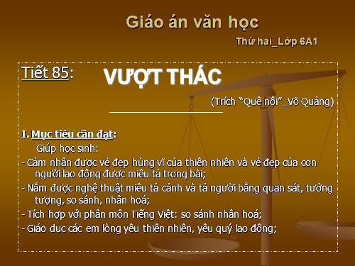 Bài 21. Vượt thác