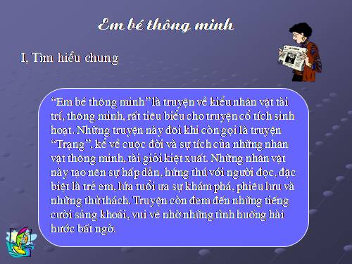 Bài 7. Em bé thông minh