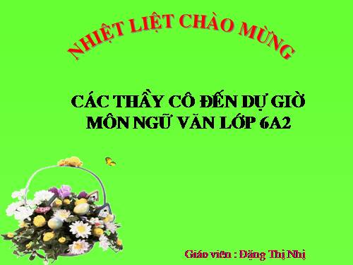 Bài 9. Thứ tự kể trong văn tự sự