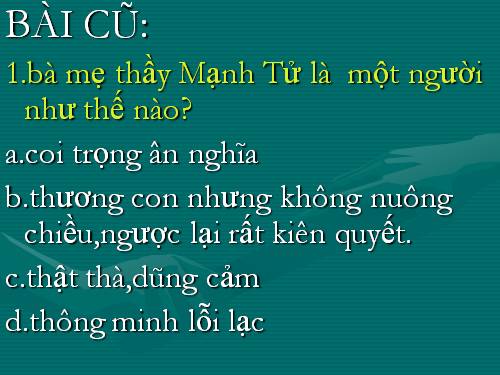 Bài 16. Thầy thuốc giỏi cốt nhất ở tấm lòng