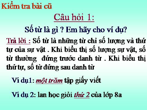 Bài 13. Chỉ từ