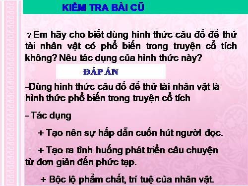 Bài 7. Em bé thông minh