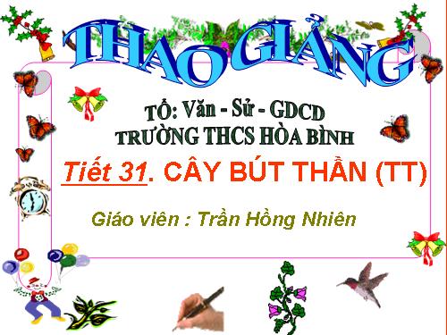 Bài 8. Cây bút thần