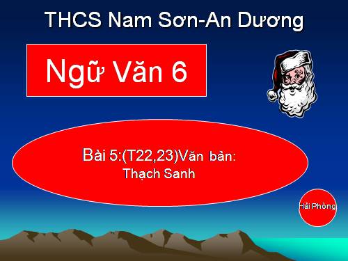 Bài 6. Thạch Sanh