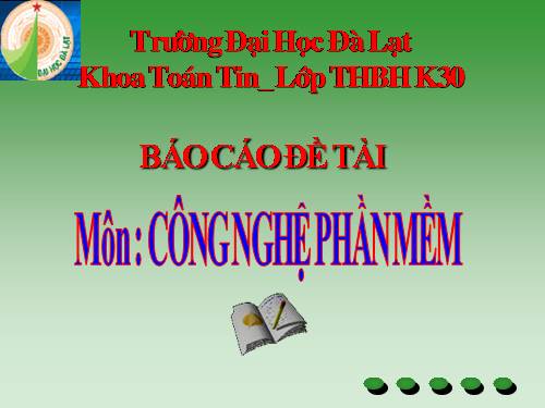 báo cáo đề tài