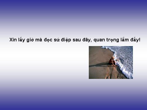 Mot bai hoc bo ich