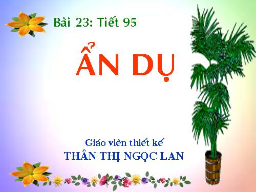 Bài 23. Ẩn dụ