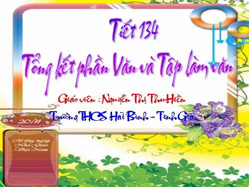 Bài 32. Tổng kết phần Văn