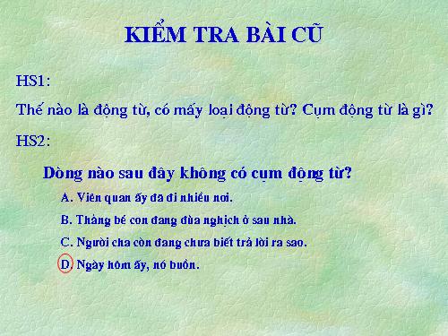 Bài 15. Tính từ và cụm tính từ