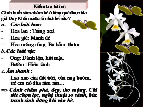 Bài 27. Lao xao