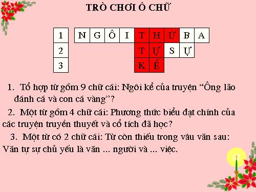 Bài 9. Thứ tự kể trong văn tự sự