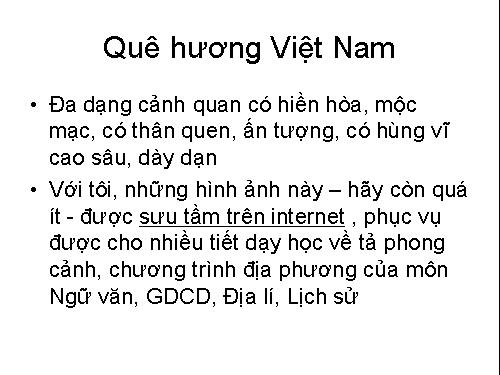 chương trình địa phương