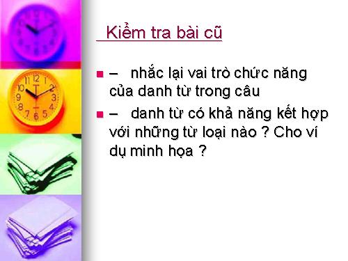 Bài 11. Cụm danh từ