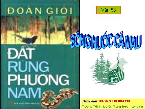 Bài 19. Sông nước Cà Mau