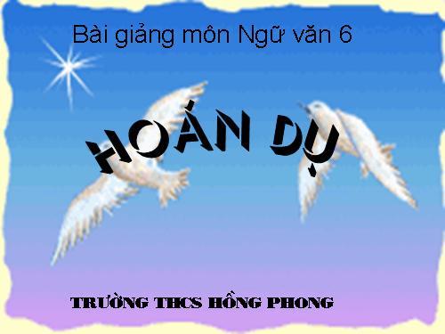 Bài 24. Hoán dụ