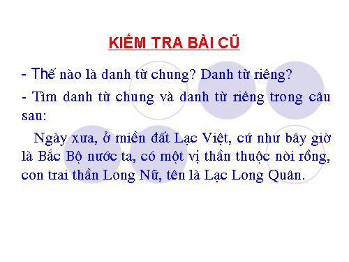 Bài 11. Cụm danh từ