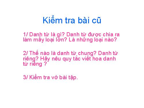 Bài 11. Cụm danh từ