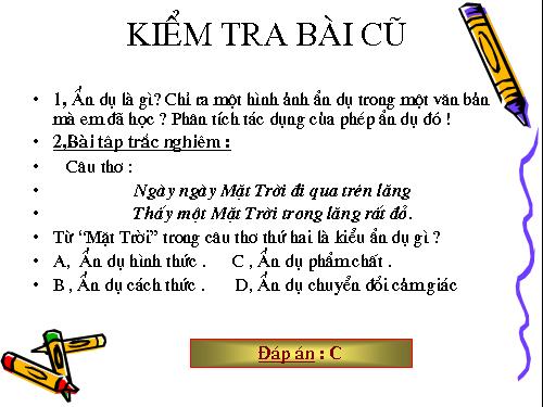 Bài 26. Câu trần thuật đơn