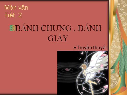 Bài 1. Bánh chưng, bánh giầy