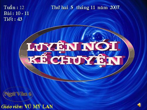 Bài 7. Luyện nói kể chuyện