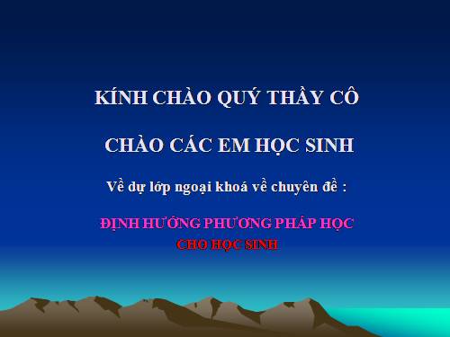 Chuyên đề cải tiến phương pháp sinh hoạt chuyen môn