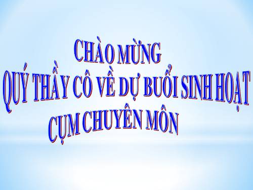 Chuyên đề cụm