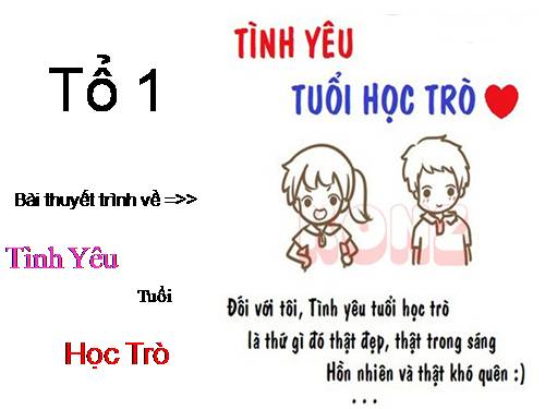 Tình Yêu Tuổi Học Trò