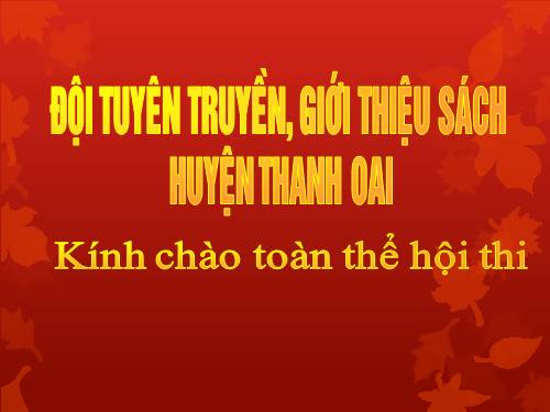 Thi kể chuyện sách hè cấp thành phố