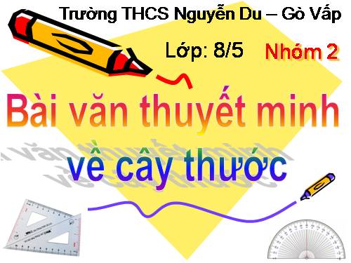 Thuyết minh cây thước