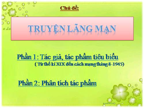 truyện lãng mạn