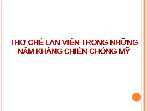 Chế lan viên