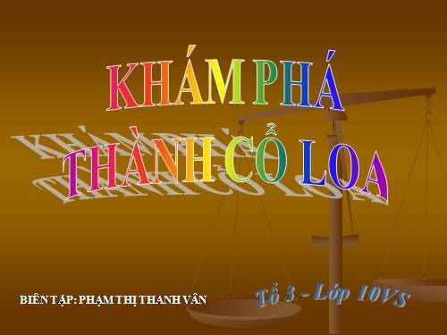 KHAM PHA THANH CO LOA