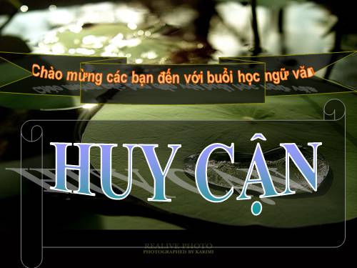 huy can