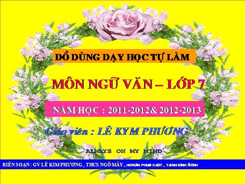 Đồ dùng dạy học tự lam