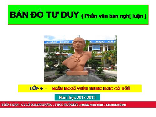 BDTD văn bản nghị luận 9